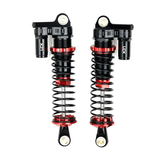 LCX Racing 1/6 RC Crawler CNC Aluminum 146mm Suspension Shock Absorber for Axial SCX6 Upgrades Parts Accessories