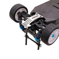 LCX Racing 1/10 RC Truck Stainless Steel Skid Plate Guard Chassis Armor for Tamiya XV-02 PRO Upgrades Parts Accessories