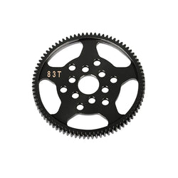 LCX Racing 1/10 RC Crawler Truck Hard Steel Transmission Spur Gear Gearbox Gear for Tamiya CC-02 Upgrades Parts Accessories