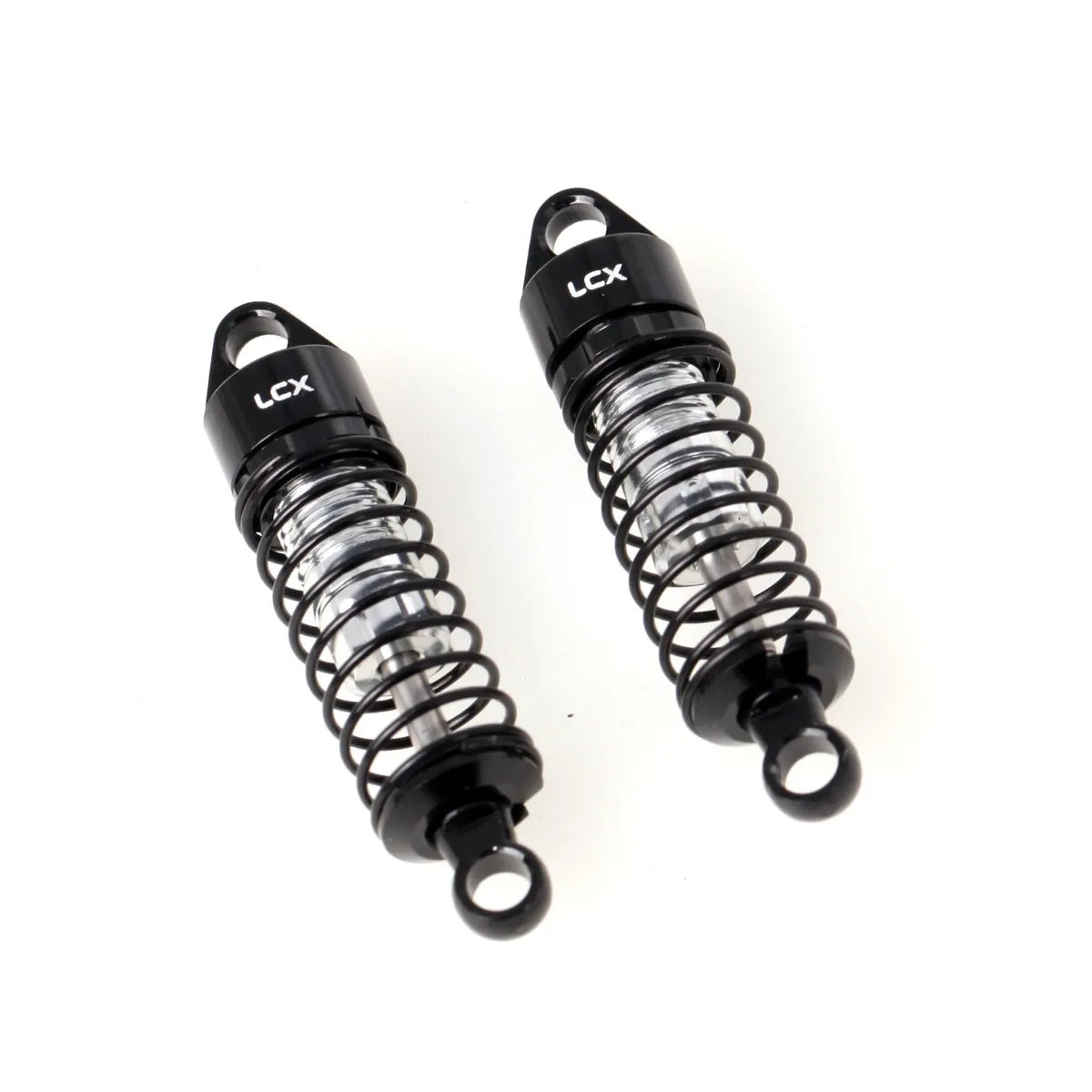 LCX Racing RC Car CNC Aluminum Front Rear Suspension Shock Set Damper for LOSI 1/24 Micro-B Buggy, Upgrades Parts Accessories