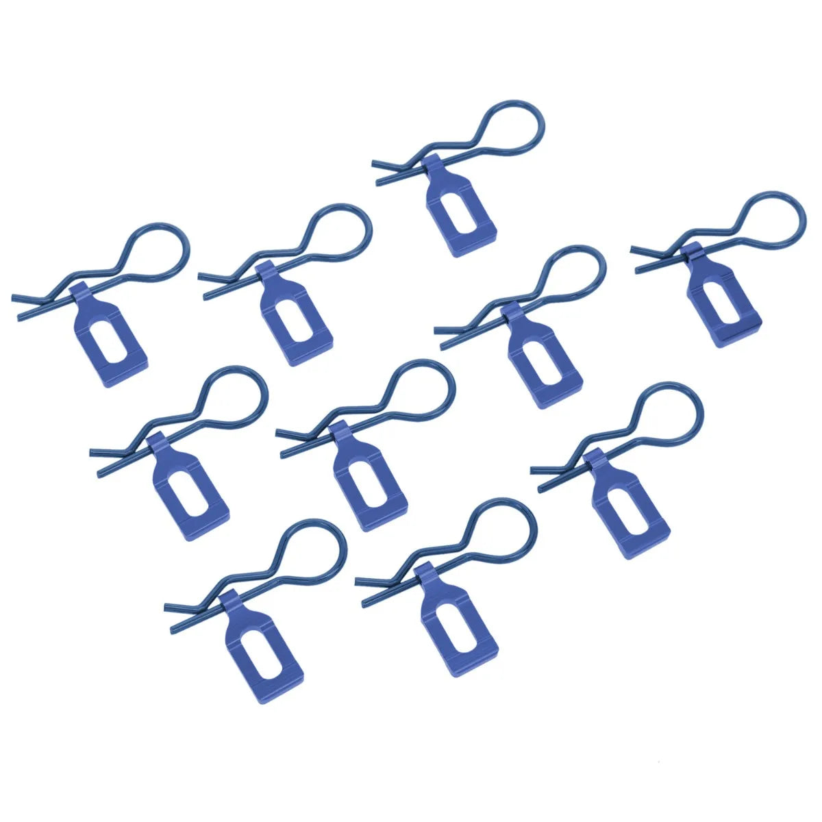 LCX Racing Stainless Steel RC Body Clips 34mm 10PCS for 1/8 RC Truck Traxxas Arrma Upgrades Parts Accessories