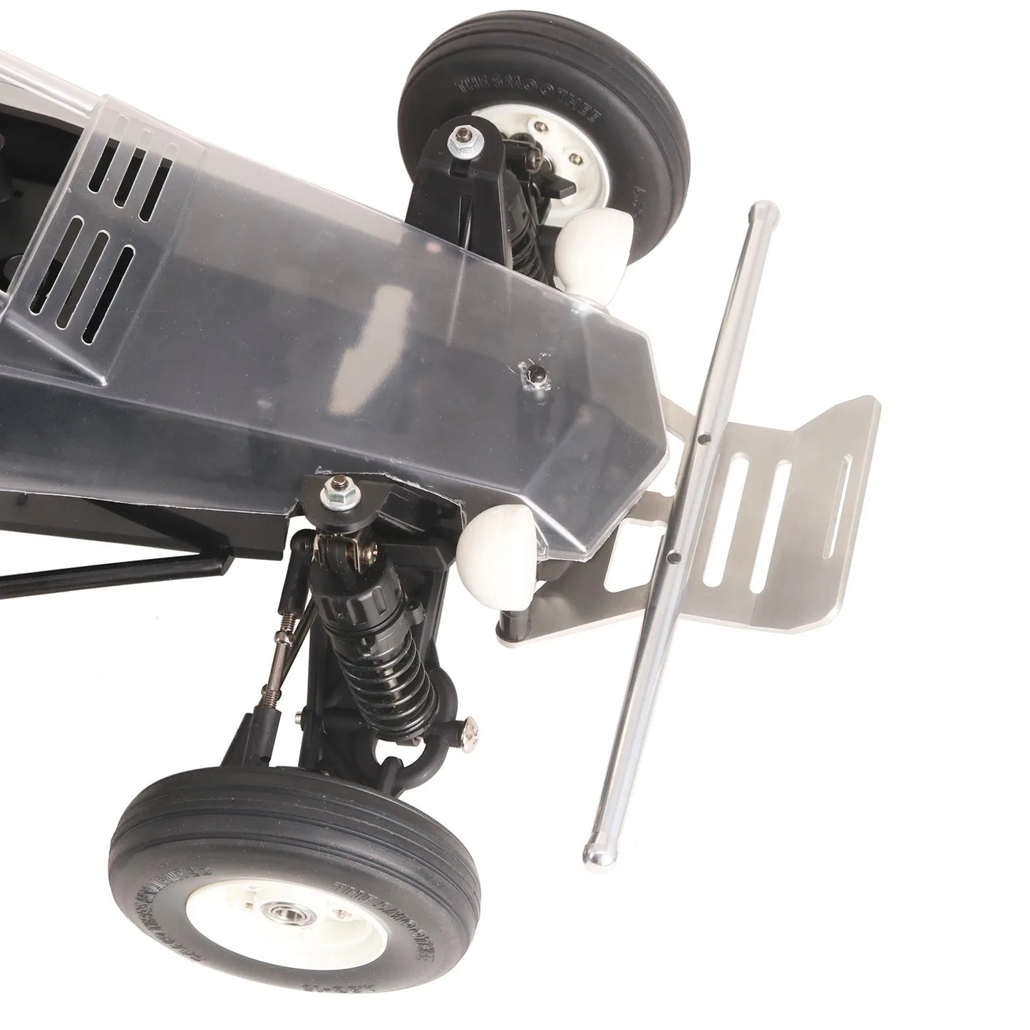 LCX Racing 1/10 RC Truck Aluminum Front Bumper Guard for Tamiya Hornet EVO Grasshopper Upgrades Parts Accessories