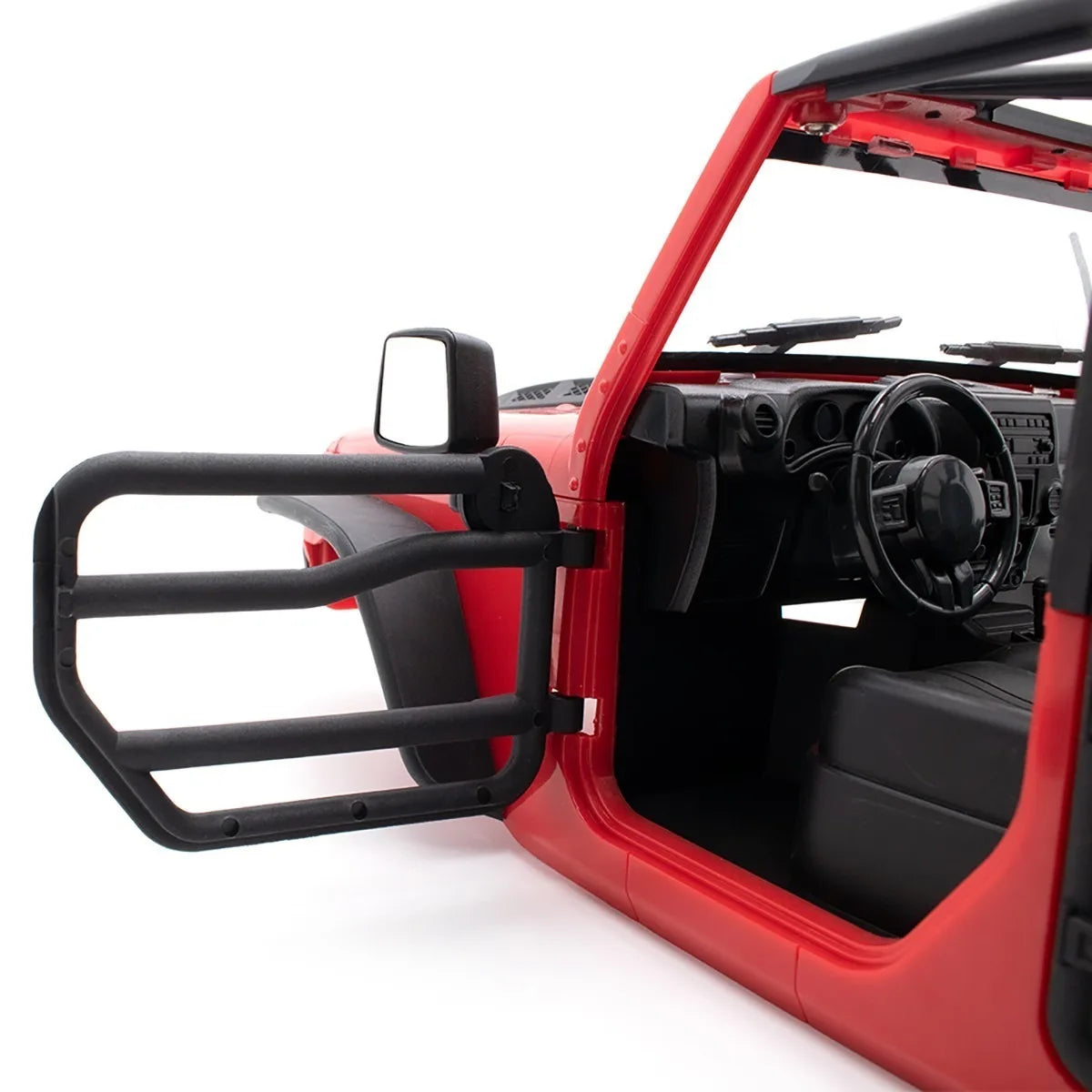 LCX Racing 1/10 RC Crawler Car DIY Nylon Car Doors for Axial SCX10 II 90046 90047 Body Upgrades Parts Accessories