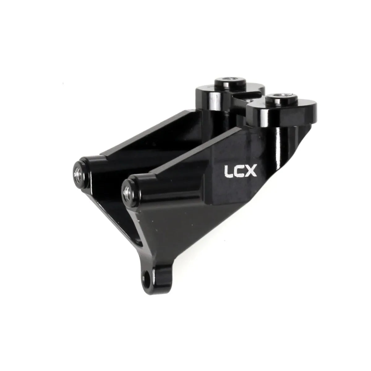 LCX Racing CNC Aluminum Rear Wing Stay Car Spoiler Mount for 1/16 LOSI Mini-B Buggy Upgrades Parts Accessories