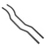 LCX Racing 1/10 RC Crawler Carbon Fibre Chassis Frame Rails Chassis Rail Set for Axial SCX10 II 90046 90047 Upgrades Parts