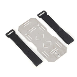 LCX Racing 1/10 RC Crawler Stainless Steel Battery Tray for Traxxas TRX6 Upgrades Parts Accessories