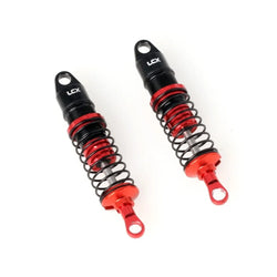 LCX Racing RC Buggy Car CNC Aluminum Front Shock Set Damper for 1/16 1/18 Losi  Mini-B Mini-T 2.0 Upgrades Parts Accessories