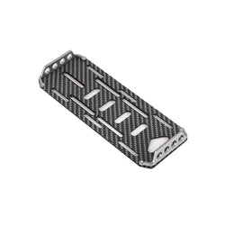 LCX Racing 1/10 RC Crawler Carbon Fiber Battery Tray Upgrades Parts Accessories for Axial SCX10