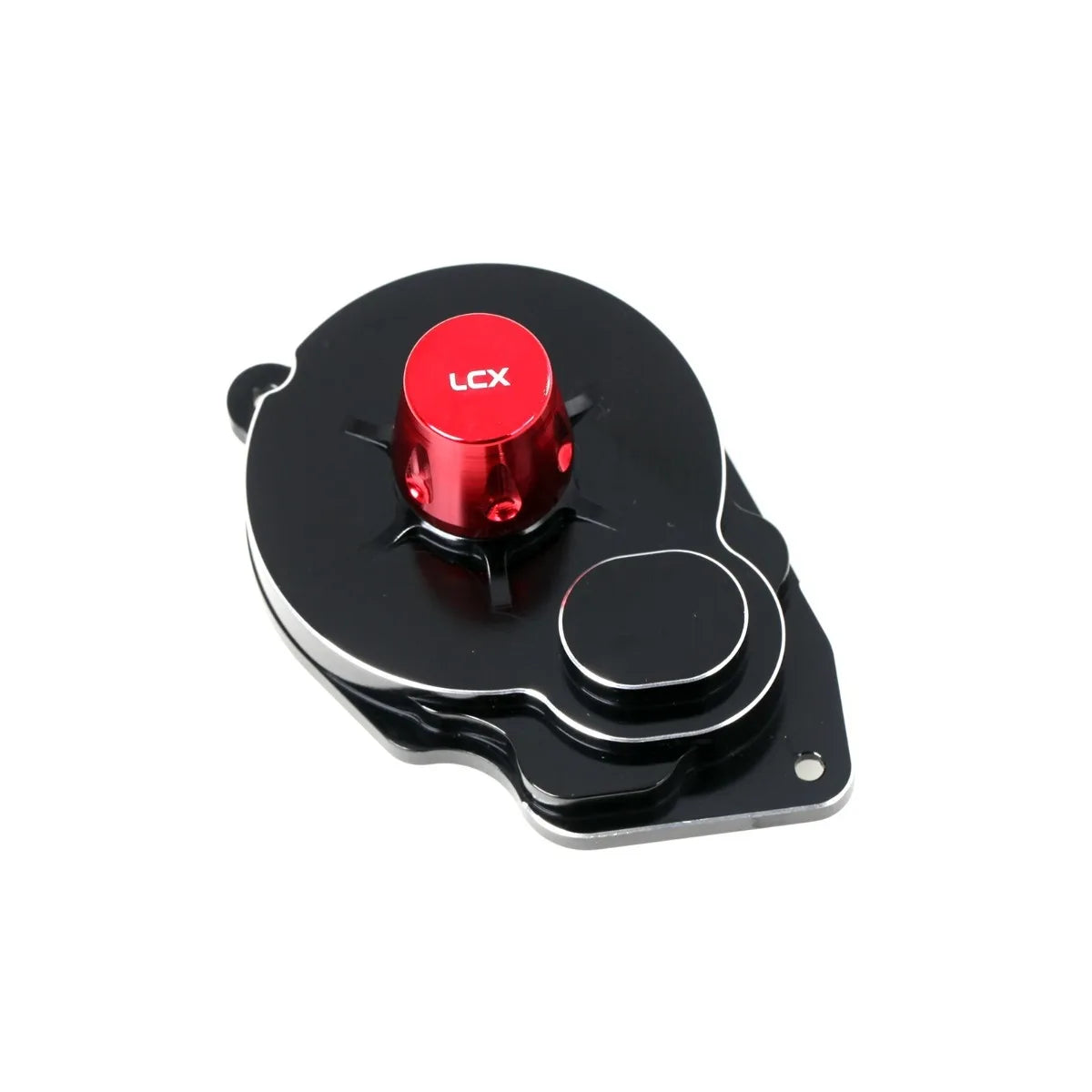 LCX Racing 1/10 RC Crawler Aluminum Transmission Housing Gearbox Cover for LOSI 1/10 22S Sprint Upgrades Parts Accessories