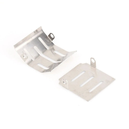 LCX Racing 1/4 RC Motorcycle Stainless Steel Chassis Guard Armor for Losi Promoto-MX Upgrades Parts Accessories