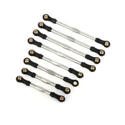 LCX Racing 1/18 RC Crawler Stainless Steel Suspension Link Set for Traxxas TRX4M Upgrades Parts Accessories