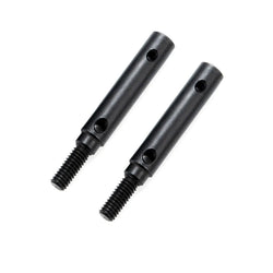 LCX Racing 1/10 RC Hard Steel Front Rear Portal Stub Axle Drive Shaft for Traxxas TRX4 TRX6 Upgrades Parts Accessories