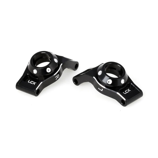 LCX Racing 1/16 RC Truck Aluminum Rear Stub Axle Carriers Rear Hubs for Traxxas Mini Maxx Mini XRT Upgrades Parts Accessories