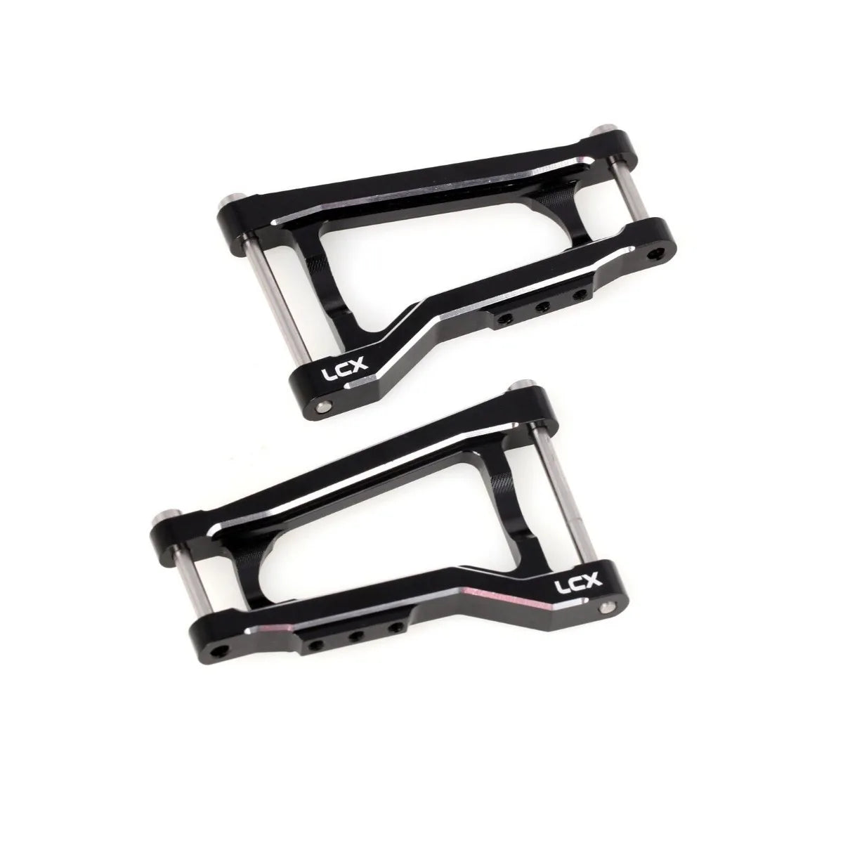 LCX Racing 1/10 RC Crawler Aluminum Rear Suspension Arm Set for Traxxas Drag Slash 1967 C10 Upgrades Parts Accessories