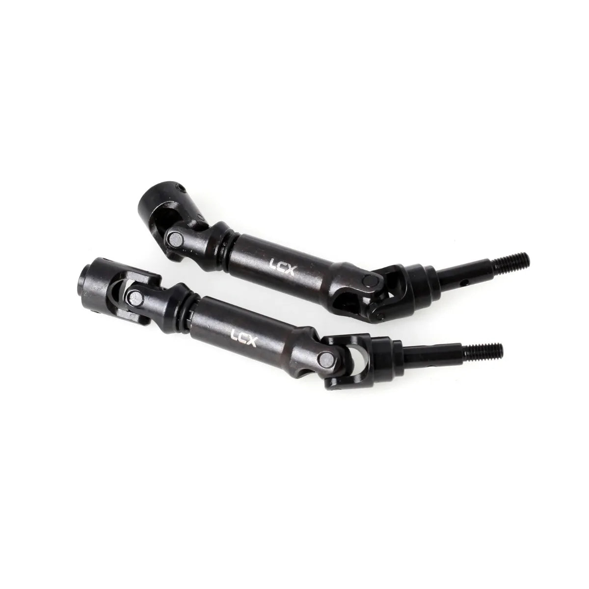 LCX Racing 1/16 RC Truck Hard Steel Front Rear Outer Driver Shaft for Traxxas Mini Maxx Mini XRT Upgrades Parts Accessories