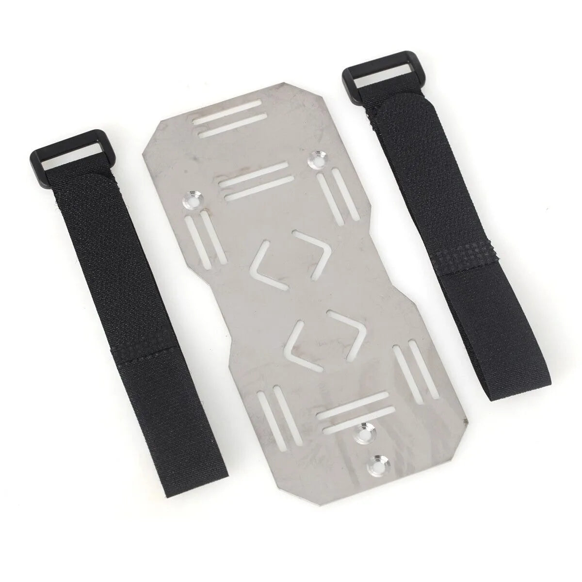 LCX Racing 1/10 RC Crawler Stainless Steel Battery Tray for Traxxas TRX6 Upgrades Parts Accessories
