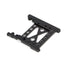 LCX Racing 1/10 RC Crawler Car CNC Aluminum Chassis Brace Servo Mount for Axial SCX10 PRO Upgrades Parts Accessories