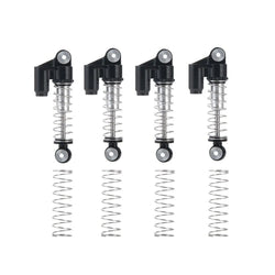 LCX Racing 1/24 RC Crawler Aluminum Front Rear Shocks Threaded 32mm Upgrades Parts Accessories for Axial SCX24 AX24