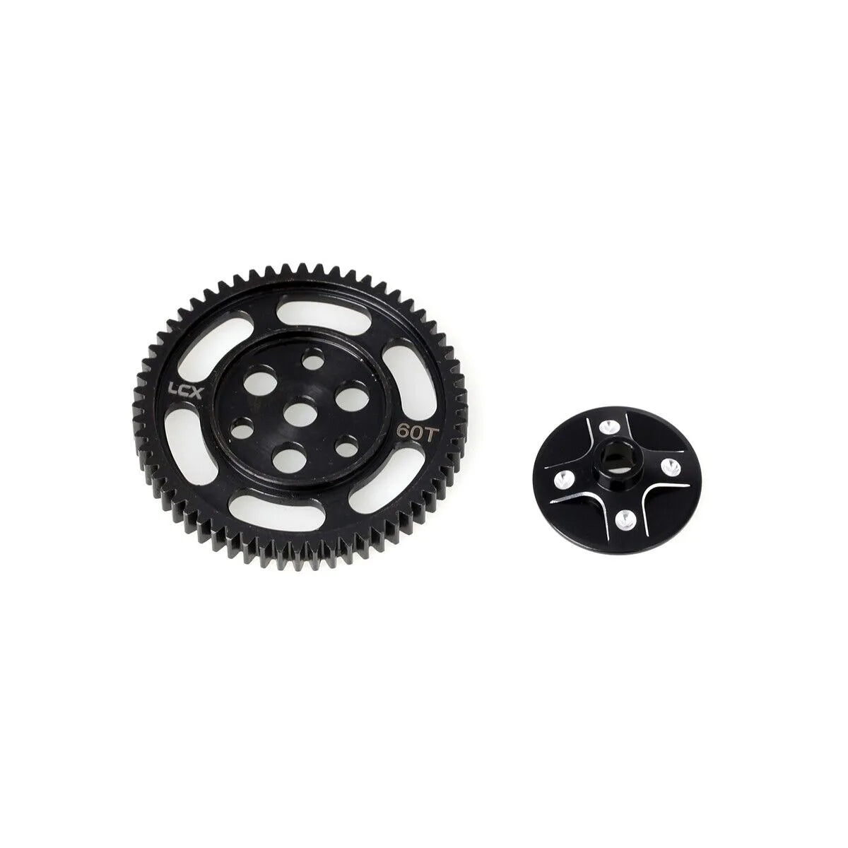 LCX Racing 1/10 RC Crawler Hard Steel Transmission Spur Gear 60T for Axial SCX10 PRO Upgrades Parts Accessories