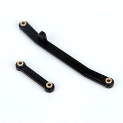 LCX 1/24 RC Crawler Car Aluminum Front Axle Steering Link for Axial SCX24 AX24 XC-1 Upgrades Parts Accessories