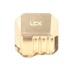 LCX Racing 1/10 RC Crawler Car Brass AR44 Axle Front Rear Axle Differential Cover for Axial SCX10 II Upgrades Parts Accessories