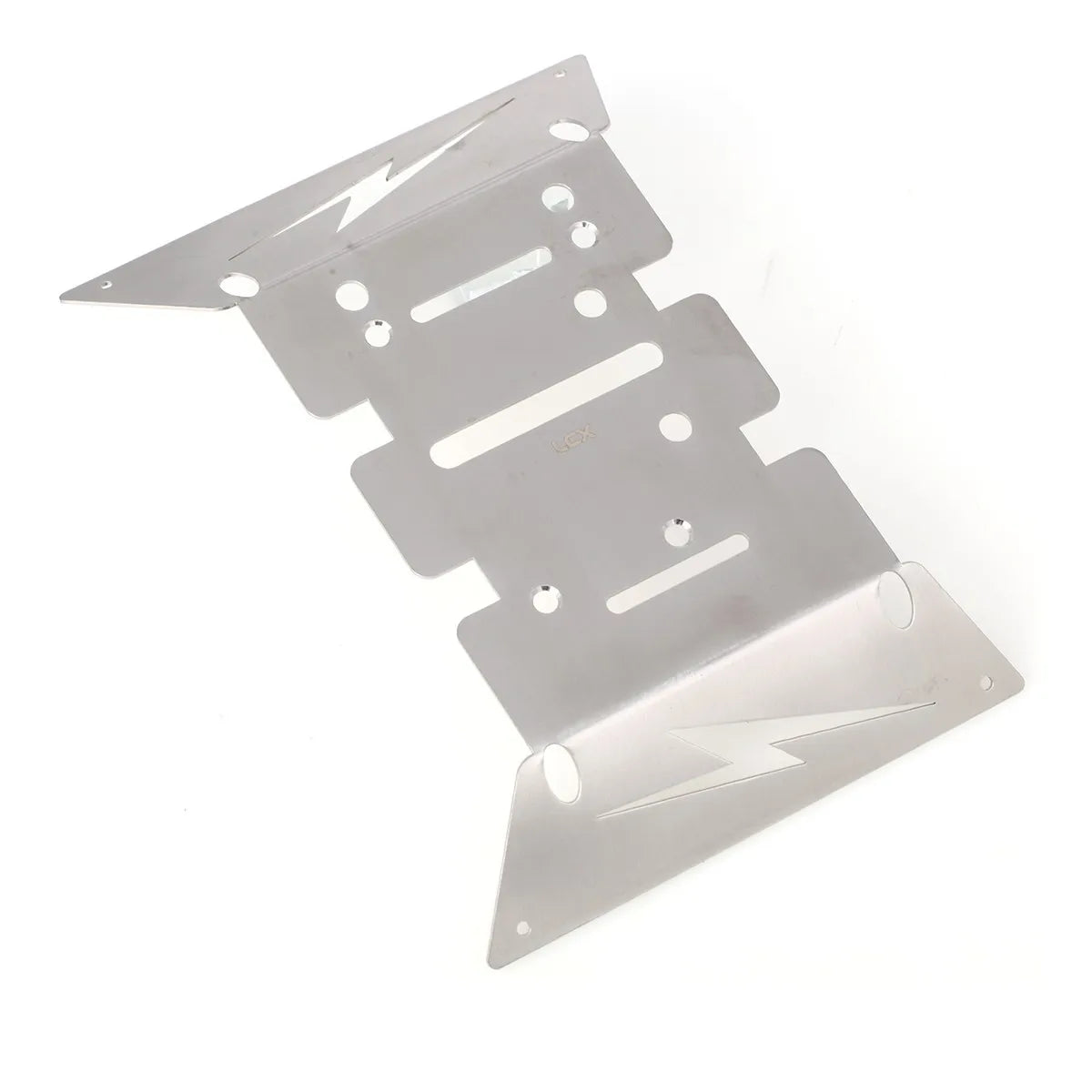 LCX Racing 1/10 RC Crawler Stainless Skid Plate Guard Chassis Armor for Axial AXP8 Gilamon Upgrades Parts Accessories