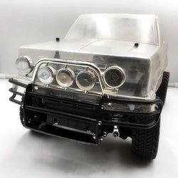 LCX Racing 1/10 RC Crawler Car Metal Front Bumper for Tamiya CC-01 Upgrades Parts Accessories
